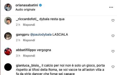 Dibu Vorrei De Paul All Aston Villa Lady Dybala No Portati Paulo