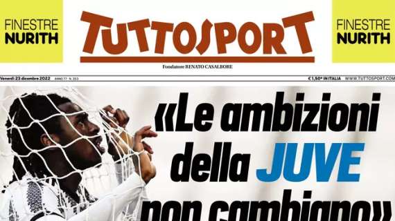 Tuttosport Apre Con Le Parole Di Scanavino Le Ambizioni Della Juve