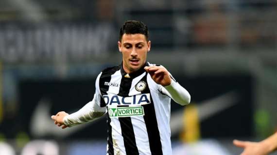 Udinese, Mandragora: "Felice per il gol ma avrei preferito vincere"