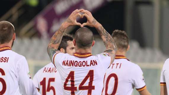 Roma, Nainggolan al 45': "Entrambe le squadre stanno giocando bene"