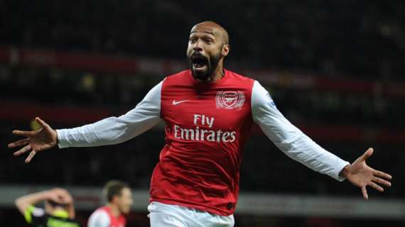 Thierry Henry, rimpianto bianconero e leggenda dell'Arsenal