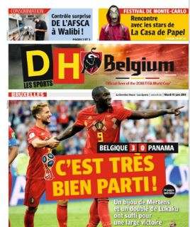 Belgio-Panama 3-0, l'apertura di DH: "Si è partiti molto bene"