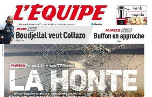 L'Equipe in prima pagina: "Buffon si avvicina"