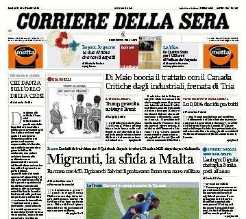 Finale Mondiale, Corriere della Sera: “Modric, il maestro della Croazia”