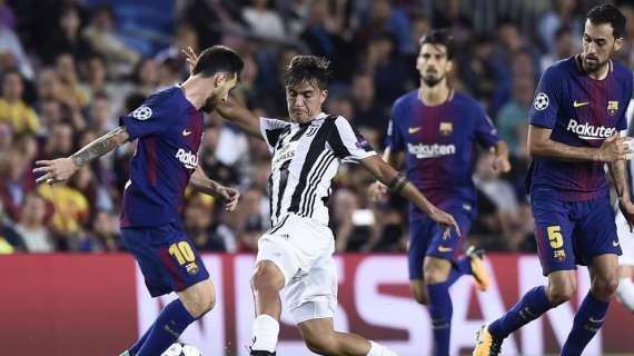 Juve, Dybala contro il Barça di Messi cerca gol e riscatto in Champions
