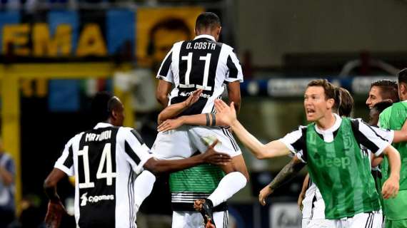 Fotonotizia - Inter-Juventus 0-1, l'esultanza di D.Costa dopo il gol