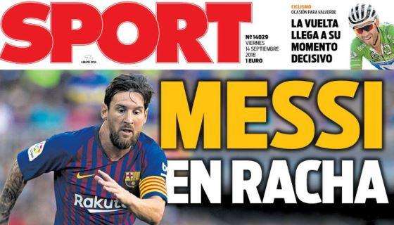 Sport: "Messi in serie". 46 partite consecutive senza perdere