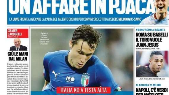 Tuttosport: "Roma su Baselli, il Toro vuole Juan Jesus"