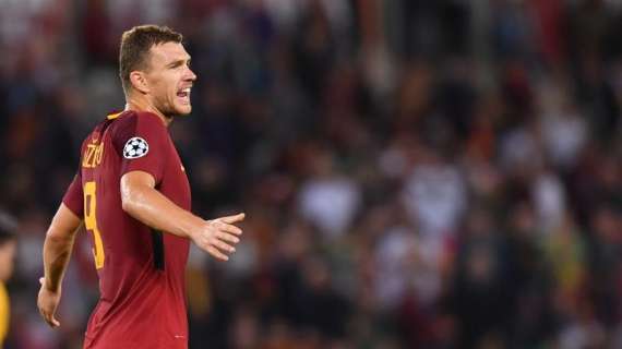 Roma, Dzeko: "Quest'anno per me sarà più difficile fare gol"
