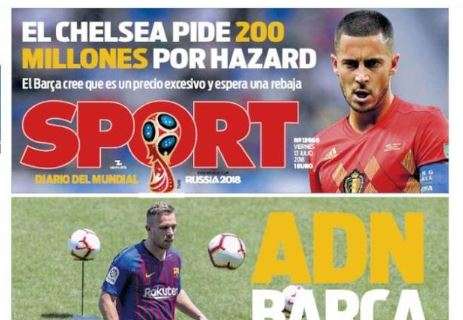 Barcellona, Sport: "Il Chelsea chiede 200 milioni per Hazard"