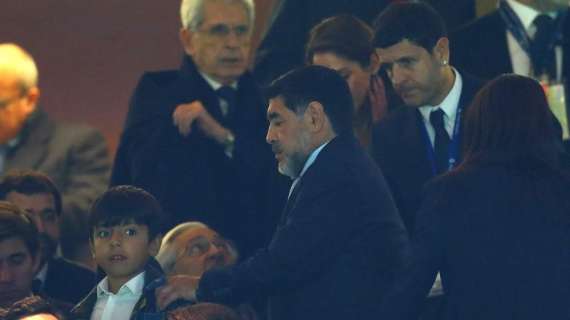 Maradona: "Italia grande nazionale, è triste che sia rimasta fuori"