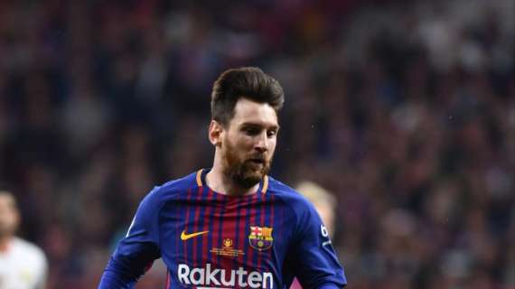 Barcellona, tegola Messi: fuori tre settimane, salta Inter e Clasico