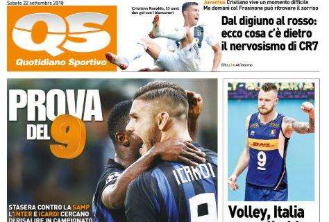 Il QS verso Sampdoria-Inter: "La prova del 9"