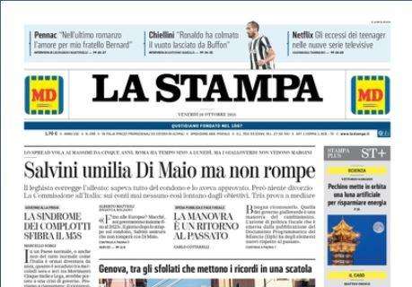 Chiellini a La Stampa: "CR7 ha colmato il vuoto lasciato da Buffon"