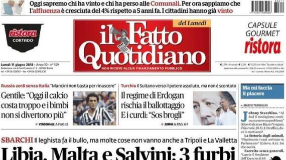 Gentile a Il Fatto Quotidiano: "Italia? Mancini non basta per rinascere"