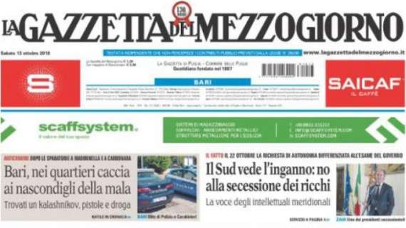 La Gazzetta del Mezzogiorno: "Giorgetti e Bonucci scuotono la Nazionale"