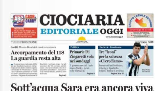 Frosinone, Ciociaria Oggi: "Tre leoni per la salvezza"