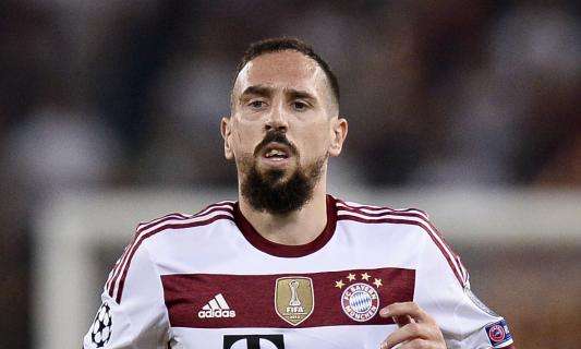 Bayern Monaco, continua il calvario di Ribery: la caviglia non migliora