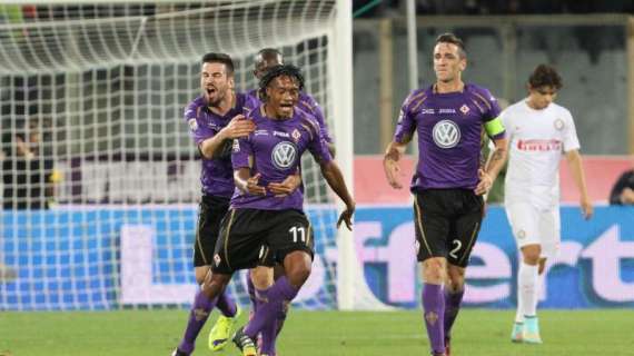 Fiorentina, Tomovic saluta Cuadrado: "E' stato un piacere giocare con te"