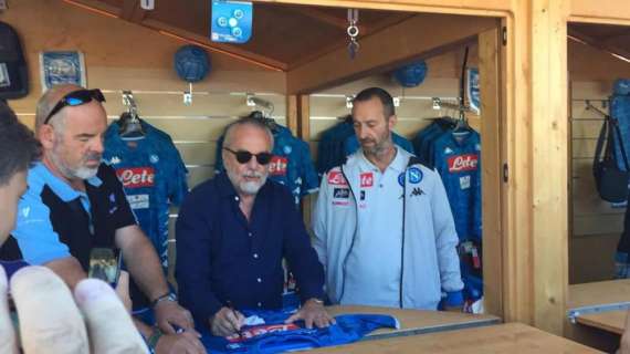 Napoli, De Laurentiis: "Ospina può arrivare. Al lavoro per chiudere"