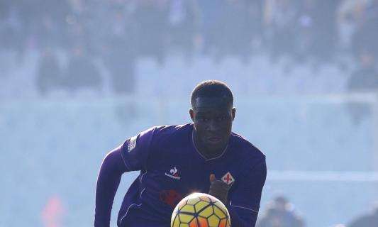 Fiorentina, Babacar: "Sono sempre pronto ad aiutare la squadra"
