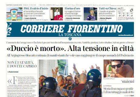 Il Corriere Fiorentino e il mercato viola: "Tutti su Chiesa"