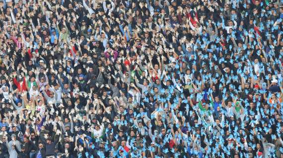 Lazio-Napoli: attesi 20mila spettatori