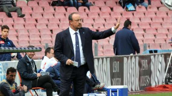 Napoli, Benitez: "Mercato? Non parlo, dobbiamo abituarci a vincere"