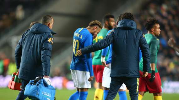 Brasile, infortunio Neymar non preoccupa