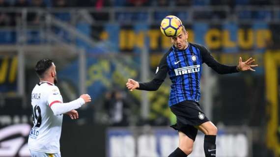 Lazio-Inter 2-3, colpo di testa di Vecino e nerazzurri avanti