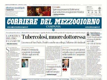 Il Corriere del Mezzogiorno: "Paura per Insigne. Salta la gara di Udine"