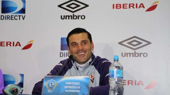 Fiorentina, Montella: "Spero di ritrovare Pizarro per la Roma"