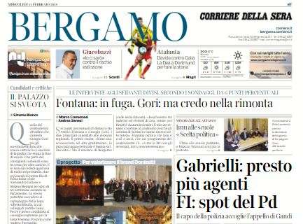 Corriere di Bergamo verso Dortmund-Atalanta: "Davide contro Golia"