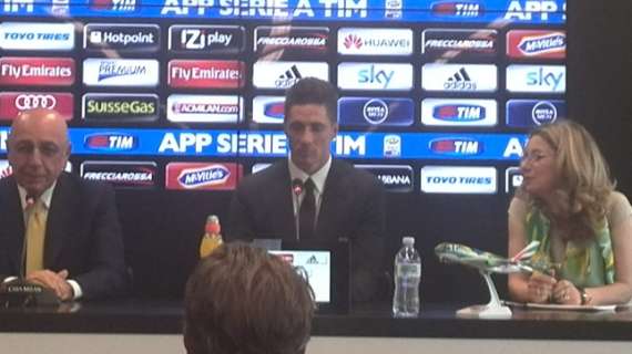 Milan, primo allenamento per Fernando Torres