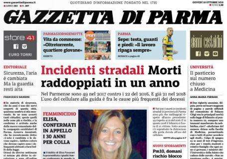 Gazzetta di Parma, Sepe: "Il lavoro paga sempre"