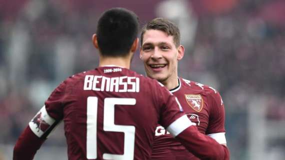 Torino, Benassi al 45': "Ci manca soltanto il goal"