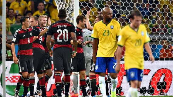 Brasile-Germania 1-7: il tabellino della gara