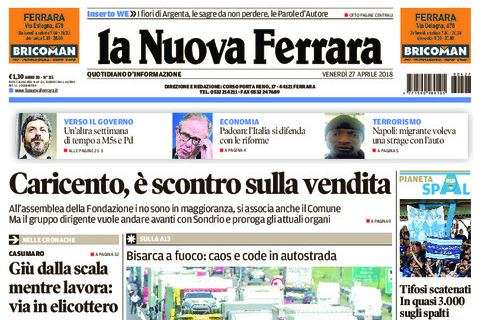 SPAL, La Nuova Ferrara: "Tifosi scatenati, in quasi 3mila al Bentegodi"