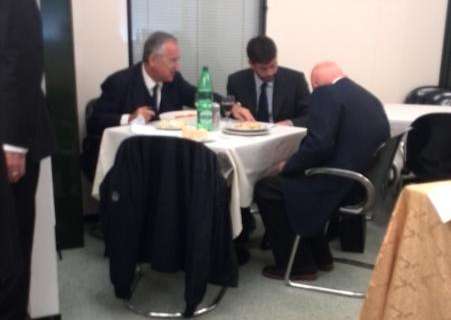 TMW - Lega Serie A, pranzo a tre con Agnelli, Lotito e Galliani