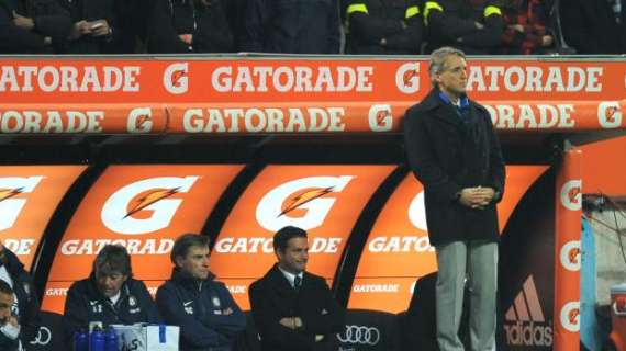 Inter, Mancini: "Due vittorie e torna l'autostima. Cambiamo mentalità"