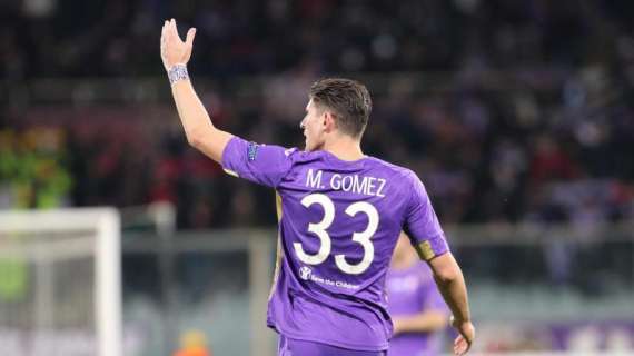 Fiorentina, Mario Gomez out al 63esimo per un problema alla caviglia