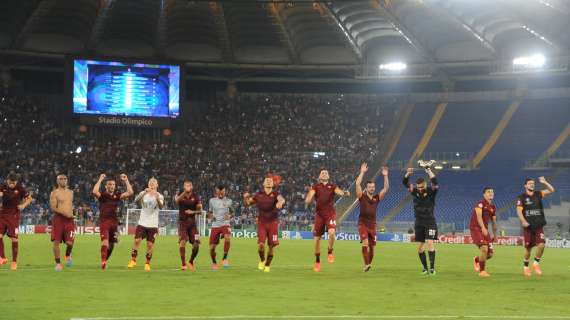 Fotonotizia - Roma in versione uragano contro il CSKA Mosca