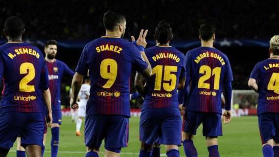 Le pagelle del Barcellona - Suárez implacabile. Messi ispirato