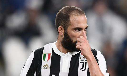 Juventus-Olympiacos, Gonzalo Higuain entra a mezz'ora dalla fine