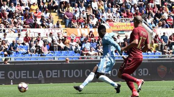 Il Messaggero sul derby: "La Lazio di Keita affonda la Roma: 3-1"
