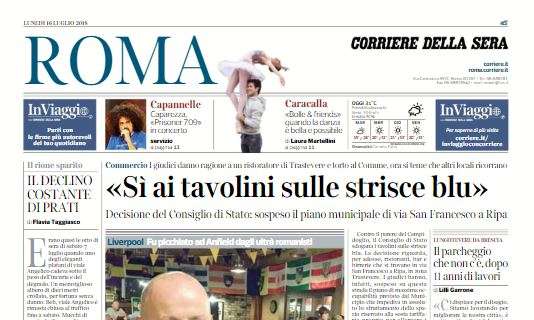 Corriere di Roma: "Sean Cox esce dal coma"