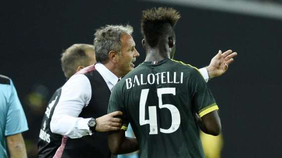 Conte atteso a Genoa-Milan: nel mirino Balotelli, che può tornare con l'Italia