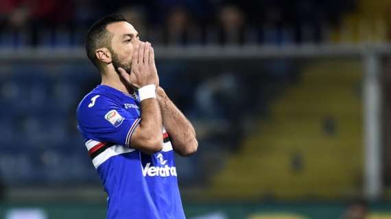 Sampdoria, Quagliarella: "Vogliamo migliorare in trasferta"