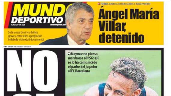 Mundo Deportivo apre con Neymar: "Sono felice a Barcellona"