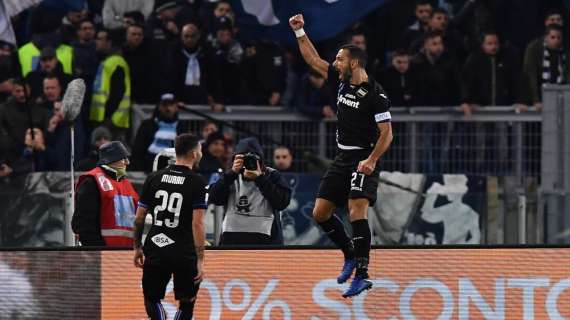 Lazio-Sampdoria 0-1 al 45'. Biancocelesti pericolosi, blucerchiati cinici